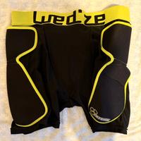 Wed’ze Defence Short Nero Protezione Sport Sci - L