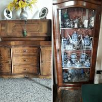 Scrittoio e Vetrinetta anni 50