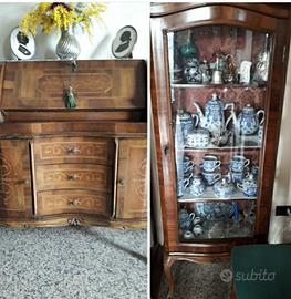 Scrittoio e Vetrinetta anni 50