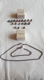 Morellato parure girocollo bracciale 19 charms