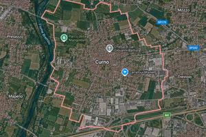 Trilocale curno con giardino privato