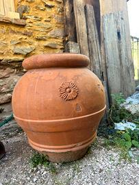 Orcio vaso grande terracotta