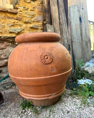 Orcio vaso grande terracotta