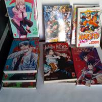 Chansaw, julutsu kaiser,Naruto,Myhero Academia