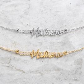 Bracciale Mamma in Acciaio inossidabile- Nuovo