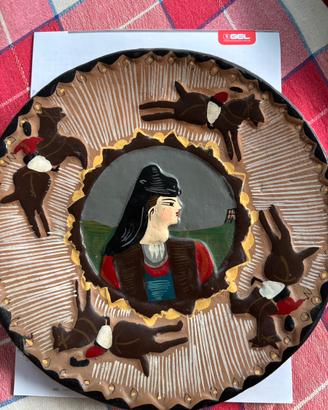 Piatto decorativo da parete