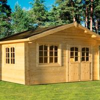 CASETTA DI LEGNO ALASKA 470x470x290h - 70mm -PROMO