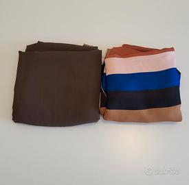 n.2 scampoli grandi di stoffa 