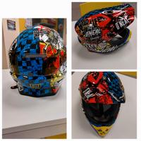 casco moto cross 
