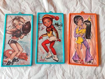 quadretti di Jolylle vintage anni 60