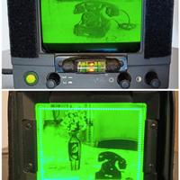 coppia di monitor Steadicam, steadycam