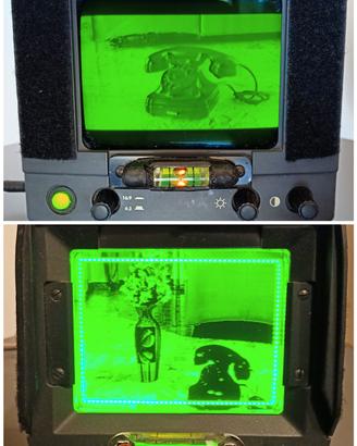 coppia di monitor Steadicam, steadycam