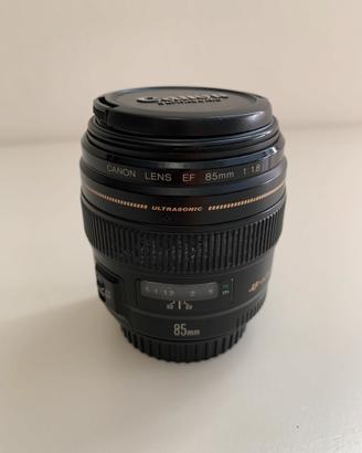 Obiettivo Canon 85mm 1:1.8 ultrasonic