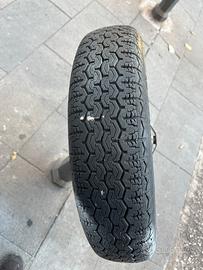 Ruota + cerchio fiat vecchia 500