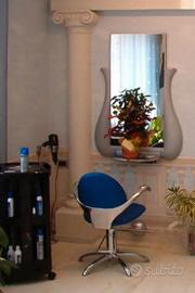 postazione lavoro per parrucchieri  