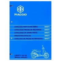 Catalogo ricambi Piaggio Liberty 125 e 150