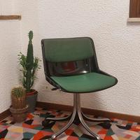 sedia poltrona design Borsani per tecno Vintage 