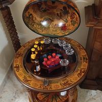 mappamondo porta liquori 