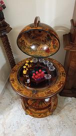 mappamondo porta liquori 