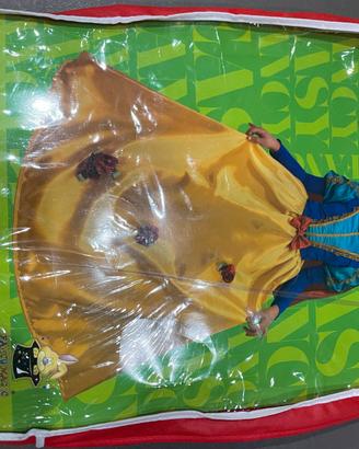 vestito carnevale bimba biancaneve