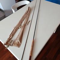 Fly rod Old Captain 9',2" # 6/7 grafite titanio 