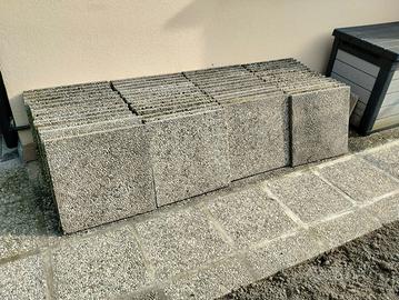 PIASTRE IN GHIAINO LAVATO CARRABILI 50 X 50