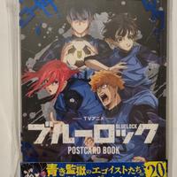 Blue Lock TV Anime Postcard Book Giapponese
