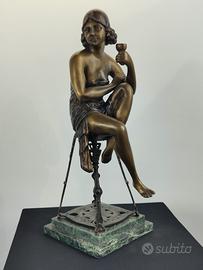 Dama in Art Decò - Bronzo - SALDO