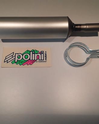 Silenziatore Polini universale rigenerabile NUOVO!