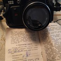 Reflex Zenit 122 con obiettivi