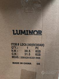 Batteria 6 volt 240 Ah