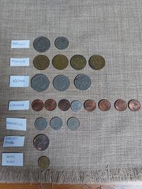 Monete Marocco Tunisia Kenya Canada Singapore emir