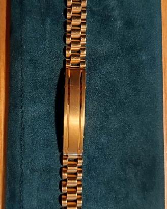 Bracciale Uomo Acciaio Inox Stile Rolex Regolabile