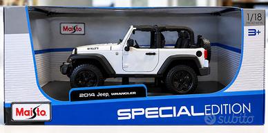 MAISTO Jeep Wrangler Willys  1:18 Special Edition
