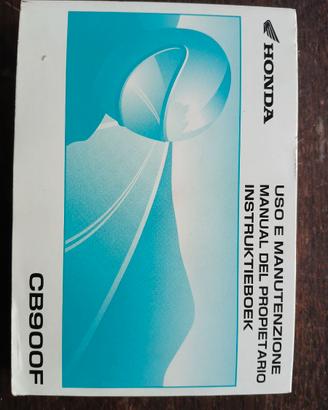 Honda Hornet 900 Libretto uso e manutenzione