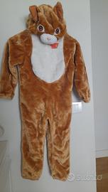 Carnevale vestito da gatto per bambini