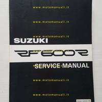 Suzuki RF 600 R 1993 manuale officina INGLESE