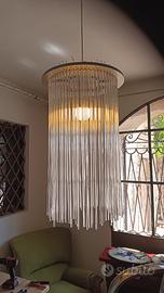 Lampadario anni 90 a sospensione