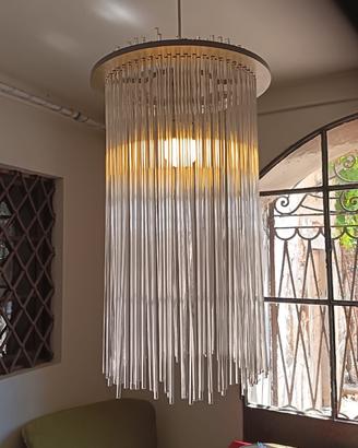 Lampadario anni 90 a sospensione