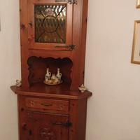 Angoliera lampada e mobiletto