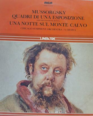 VINILE LP MUSSORGSKY QUADRI DI UNA ESPOSIZIONE