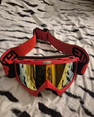 occhiali maschera motocrosss