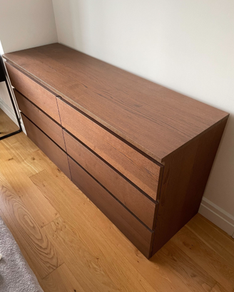 Cassettiera IKEA MALM 160x78x48 Perfetta Smontata
