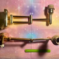 Sciolari Hotellerie 2 lampade parete in ottone