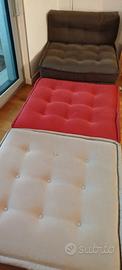 POLTRONA e POUF MAISON COLONIALE