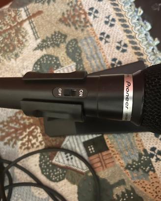 Microfono pioneer cavo mt. 2 con supporto