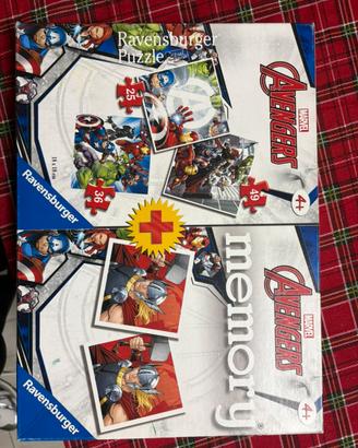 Puzzle e meno avengers