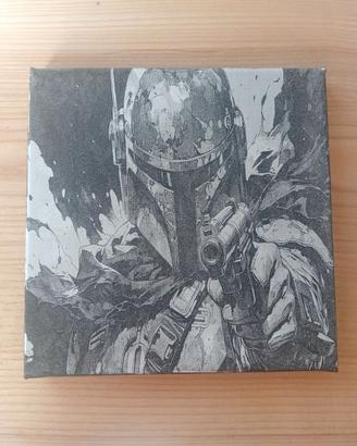 Quadretto Mandalorian – 20×20 cm