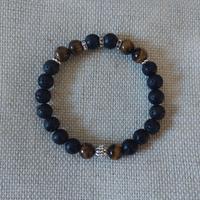 braccialli elastici in pietre 