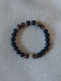 braccialli elastici in pietre 